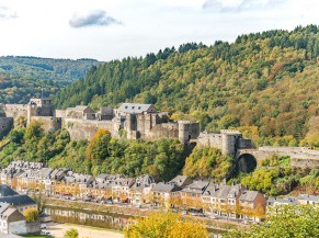 Vue sur le château de Bouillon