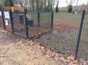 Parc à chiens
