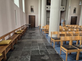 Church interior - secondary aisle