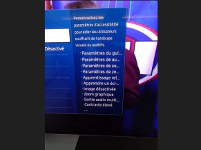 Paramètres de la télévision adaptables