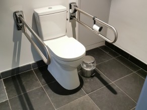 Toilette adaptée