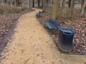 Cheminements et bancs