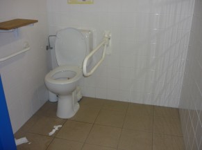 Toilette hall sportif
