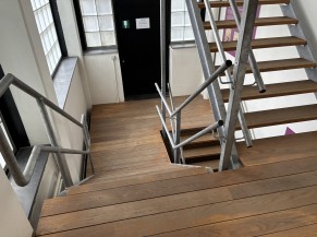 Escalier claire-voie