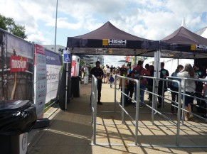 Festival entrance, PRM corridor