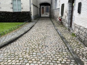 Accèes Jardin du mayeur par la rue d'Enghien