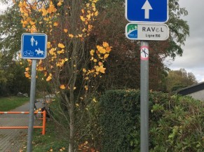 Exemple de signalétique sur le Ravel