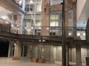Vue de l'Atrium avec les étages