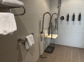 Douche à l'italienne (chambre PMR)